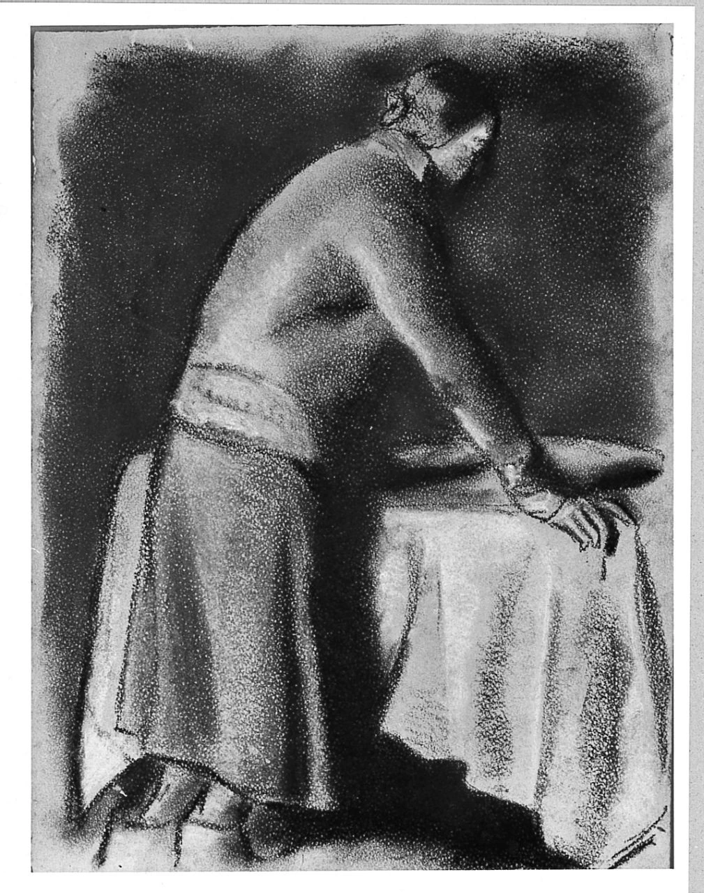 Donna in piedi - Gabinetto disegni e stampe, Uffizi, Firenze